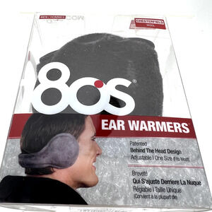 180s Chesterfield Wool Behind the head Ear Warmers 1 pair One Size Java